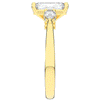 2.40CT.TW RADIANT LAB DIAMOND 3 STONE ENGAGEMENT RING - Nazarelle