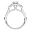 2.40CT.TW EMERALD CUT LAB DIAMOND 3 STONE ENGAGEMENT RING - Nazarelle