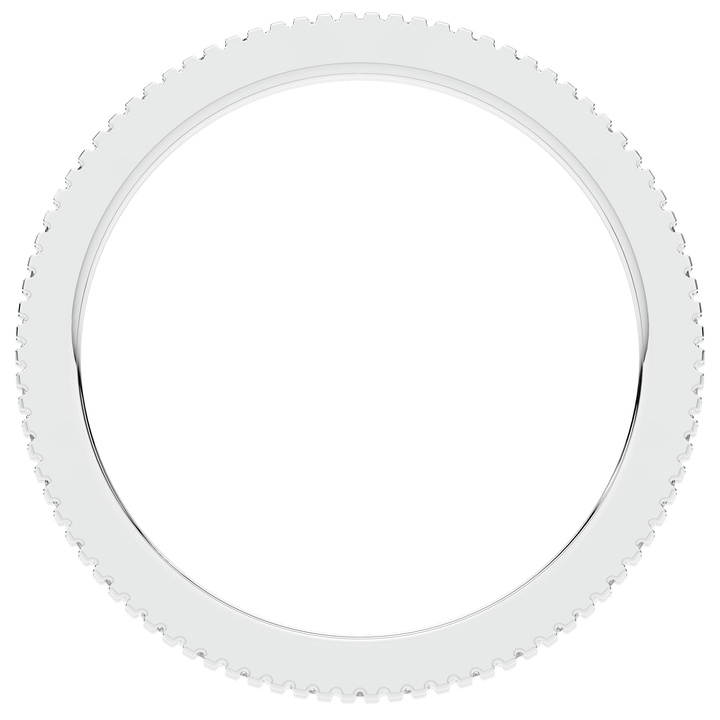 0.25CT.TW ROUND LAB DIAMOND ETERNITY WEDDING BAND - Nazarelle