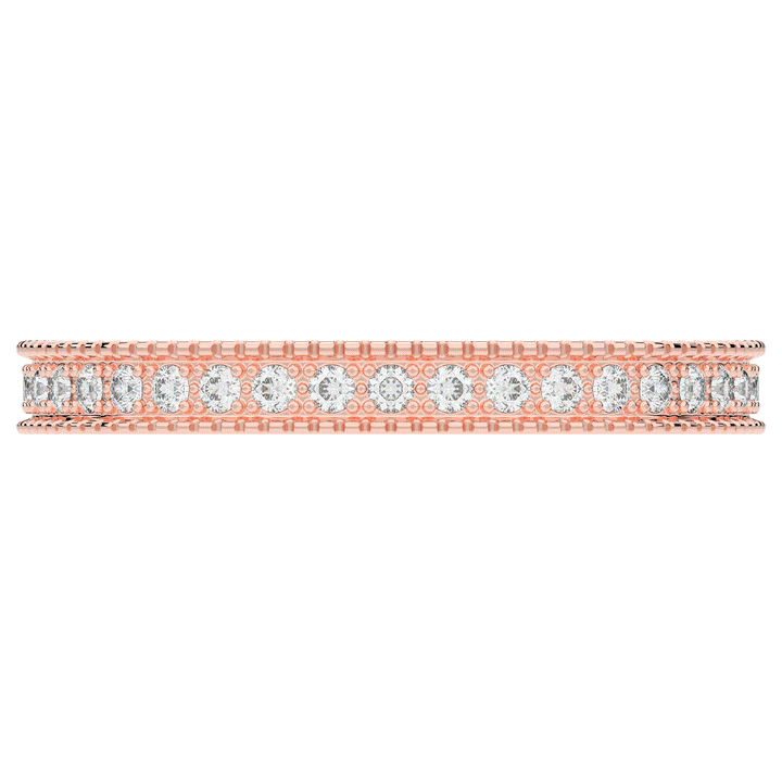 0.25CT.TW ROUND LAB DIAMOND ETERNITY WEDDING BAND - Nazarelle