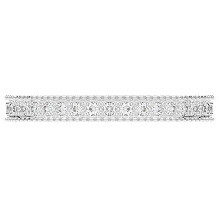 0.25CT.TW ROUND LAB DIAMOND ETERNITY WEDDING BAND - Nazarelle