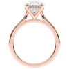 2.05CT.TW OVAL LAB DIAMOND UNDERHALO ENGAGEMENT RING - Nazarelle