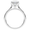 2.05CT.TW OVAL LAB DIAMOND UNDERHALO ENGAGEMENT RING - Nazarelle