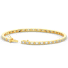 3.40CT.TW ROUND LAB DIAMOND TENNIS BRACELET - Nazarelle