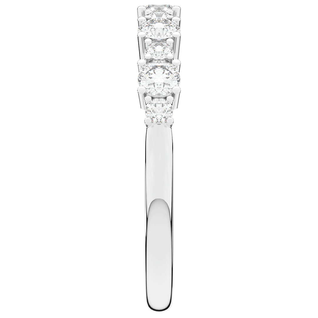 0.50CT.TW ROUND LAB DIAMOND ETERNITY WEDDING BAND - Nazarelle