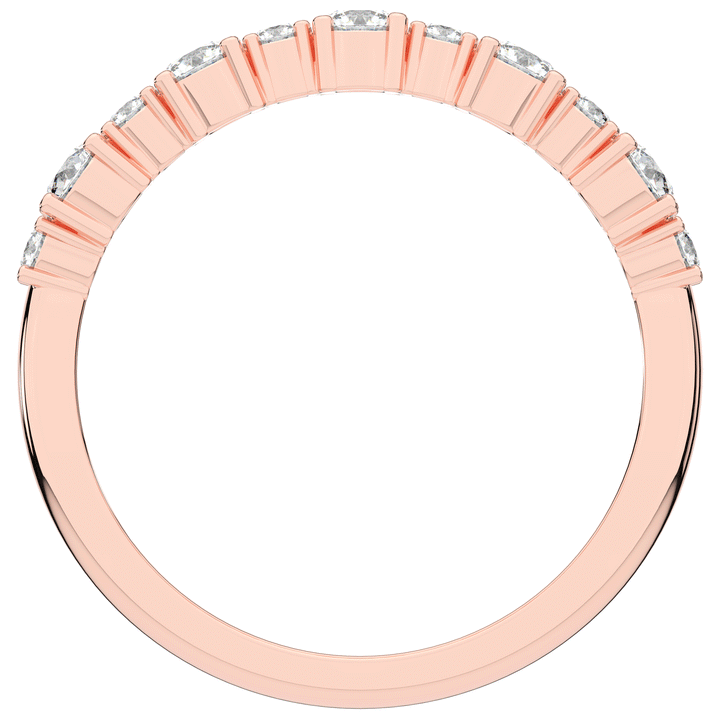0.50CT.TW ROUND LAB DIAMOND ETERNITY WEDDING BAND - Nazarelle