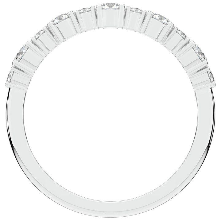 0.50CT.TW ROUND LAB DIAMOND ETERNITY WEDDING BAND - Nazarelle