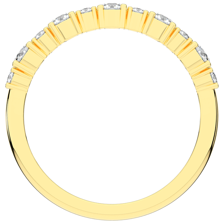0.50CT.TW ROUND LAB DIAMOND ETERNITY WEDDING BAND - Nazarelle