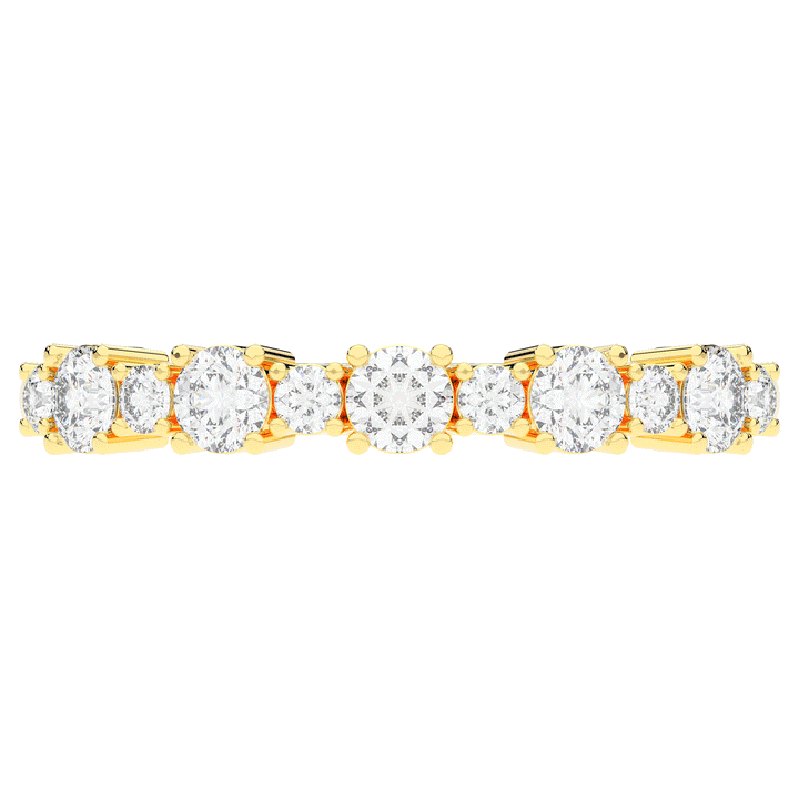 0.50CT.TW ROUND LAB DIAMOND ETERNITY WEDDING BAND - Nazarelle