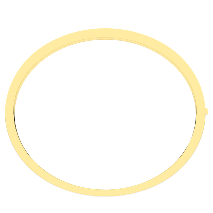 1.25CT.TW ROUND LAB DIAMOND BEZEL SET BANGLE - Nazarelle