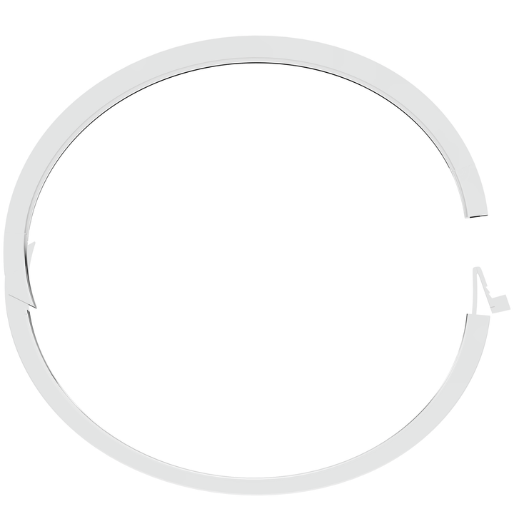 1.25CT.TW ROUND LAB DIAMOND BEZEL SET BANGLE - Nazarelle