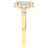 2.85CT.TW OVAL LAB DIAMOND ENGAGEMENT RING - Nazarelle