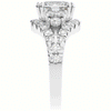 3.10CT.TW CUSHION LAB DIAMOND HALO ENGAGEMENT RING - Nazarelle