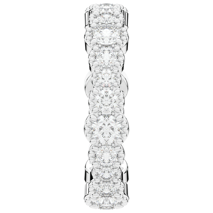 1.60CT.TW ROUND LAB DIAMOND ETERNITY WEDDING BAND - Nazarelle