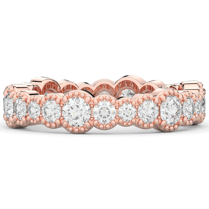 1.60CT.TW ROUND LAB DIAMOND ETERNITY WEDDING BAND - Nazarelle