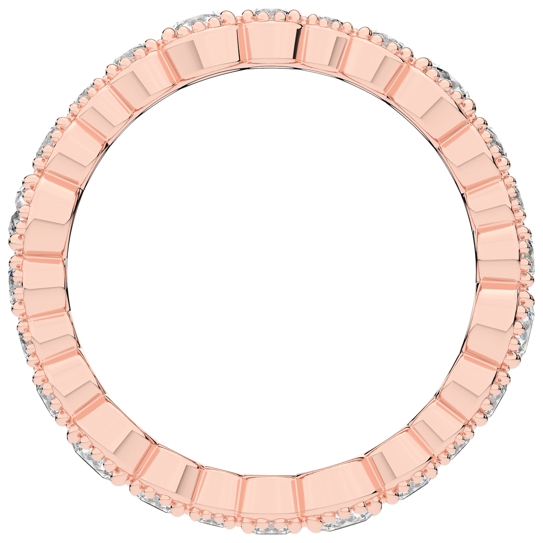 1.60CT.TW ROUND LAB DIAMOND ETERNITY WEDDING BAND - Nazarelle