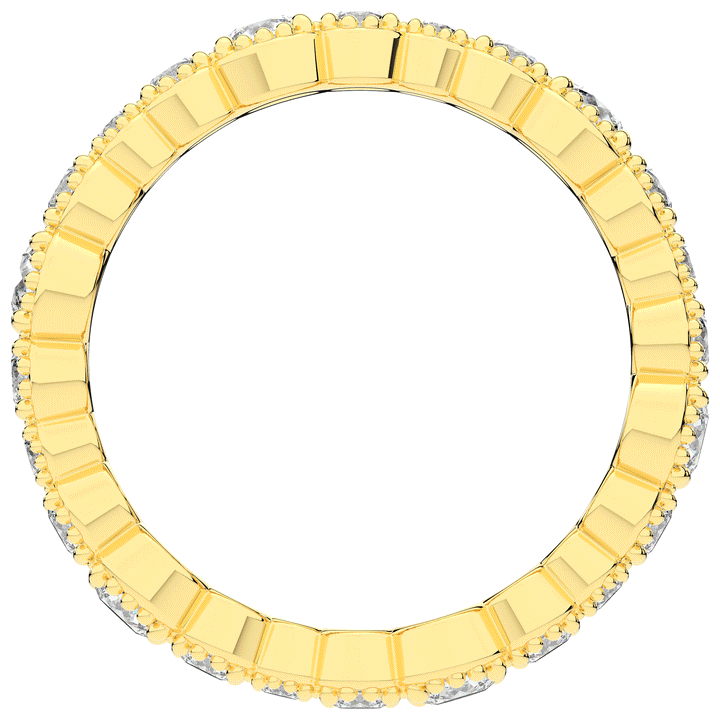 1.60CT.TW ROUND LAB DIAMOND ETERNITY WEDDING BAND - Nazarelle