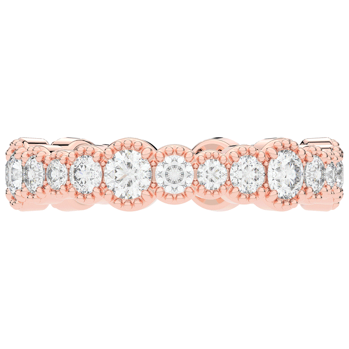 1.60CT.TW ROUND LAB DIAMOND ETERNITY WEDDING BAND - Nazarelle