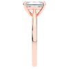 2.00CT.TW EMERALD CUT LAB DIAMOND SOLITAIRE ENGAGEMENT RING - Nazarelle