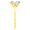2.00CT RADIANT LAB DIAMOND SOLITAIRE ENGAGEMENT RING - Nazarelle