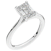 2.00CT.TW EMERALD CUT LAB DIAMOND SOLITAIRE ENGAGEMENT RING - Nazarelle