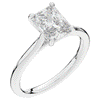 2.00CT RADIANT LAB DIAMOND SOLITAIRE ENGAGEMENT RING - Nazarelle