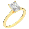 2.00CT RADIANT LAB DIAMOND SOLITAIRE ENGAGEMENT RING - Nazarelle