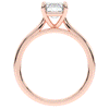2.00CT.TW EMERALD CUT LAB DIAMOND SOLITAIRE ENGAGEMENT RING - Nazarelle