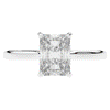 2.00CT RADIANT LAB DIAMOND SOLITAIRE ENGAGEMENT RING - Nazarelle