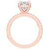 2.70CT.TW OVAL LAB DIAMOND SOLITAIRE ENGAGEMENT RING - Nazarelle
