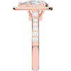 2.50CT.TW PEAR LAB DIAMOND HALO ENGAGEMENT RING - Nazarelle