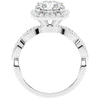 2.35CT.TW ROUND LAB DIAMOND HALO ENGAGEMENT RING - Nazarelle