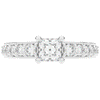 1.75CT.TW PRINCESS LAB DIAMOND SOLITAIRE ENGAGEMENT RING - Nazarelle