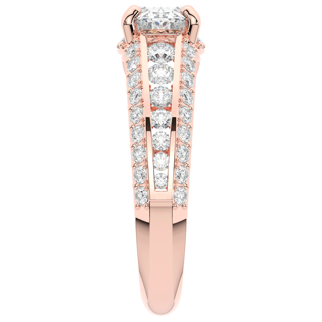 1.80CT.TW OVAL LAB DIAMOND SOLITAIRE ENGAGEMENT RING - Nazarelle