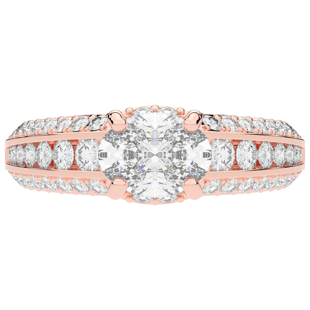 1.80CT.TW OVAL LAB DIAMOND SOLITAIRE ENGAGEMENT RING - Nazarelle