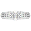 1.80CT.TW OVAL LAB DIAMOND SOLITAIRE ENGAGEMENT RING - Nazarelle