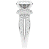 6.25CT.TW ROUND LAB DIAMOND ENGAGEMENT RING - Nazarelle
