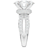 6.25CT.TW OVAL LAB DIAMOND ENGAGEMENT RING - Nazarelle
