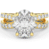 6.25CT.TW OVAL LAB DIAMOND ENGAGEMENT RING - Nazarelle