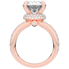 6.25CT.TW ROUND LAB DIAMOND ENGAGEMENT RING - Nazarelle