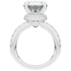 6.25CT.TW ROUND LAB DIAMOND ENGAGEMENT RING - Nazarelle