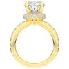 6.25CT.TW OVAL LAB DIAMOND ENGAGEMENT RING - Nazarelle