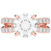 6.25CT.TW ROUND LAB DIAMOND ENGAGEMENT RING - Nazarelle