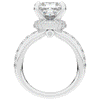5.25CT.TW PRINCESS LAB DIAMOND ENGAGEMENT RING - Nazarelle