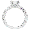 4.35CT.TW EMERALD CUT LAB DIAMOND ENGAGEMENT RING - Nazarelle