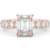 4.35CT.TW EMERALD CUT LAB DIAMOND ENGAGEMENT RING - Nazarelle