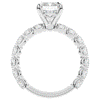 4.35CT.TW EMERALD CUT LAB DIAMOND ENGAGEMENT RING - Nazarelle