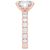 4.35CT.TW OVAL LAB DIAMOND ENGAGEMENT RING - Nazarelle