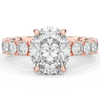 4.35CT.TW OVAL LAB DIAMOND ENGAGEMENT RING - Nazarelle