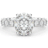 4.35CT.TW OVAL LAB DIAMOND ENGAGEMENT RING - Nazarelle